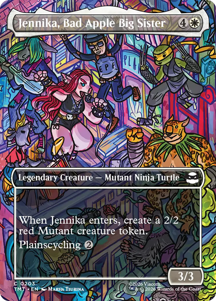 Jennika, Bad Apple Big Sister (Borderless) [Teenage Mutant Ninja Turtles] | Empire Gaming NC