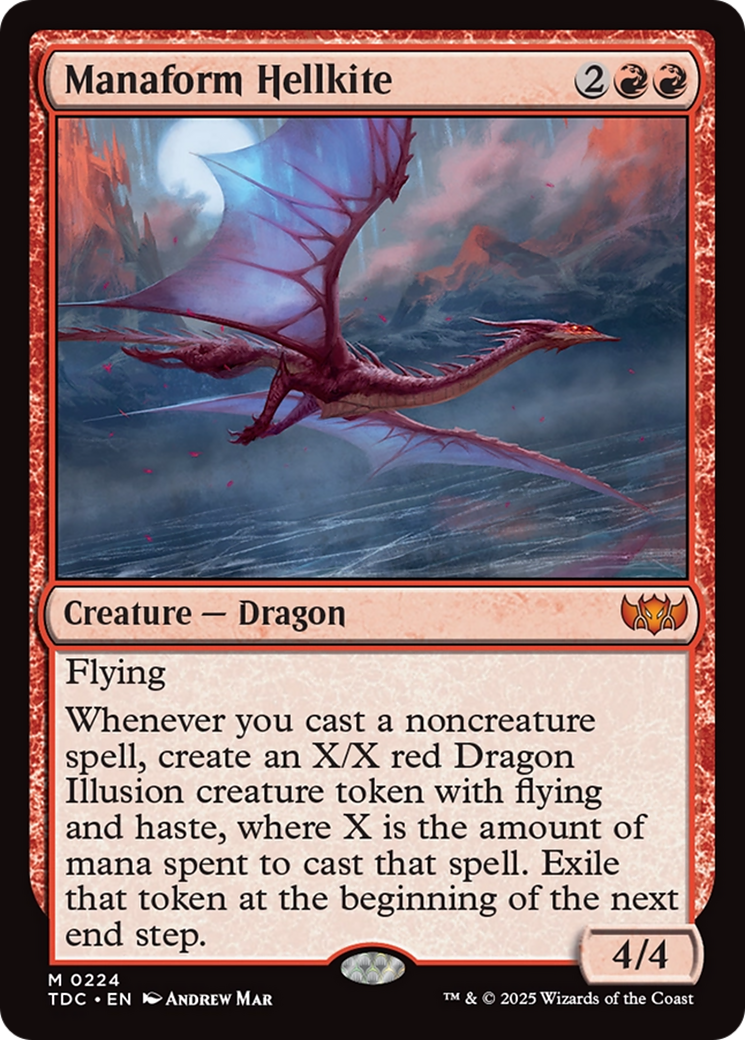 Manaform Hellkite [Tarkir: Dragonstorm Commander] | Empire Gaming NC