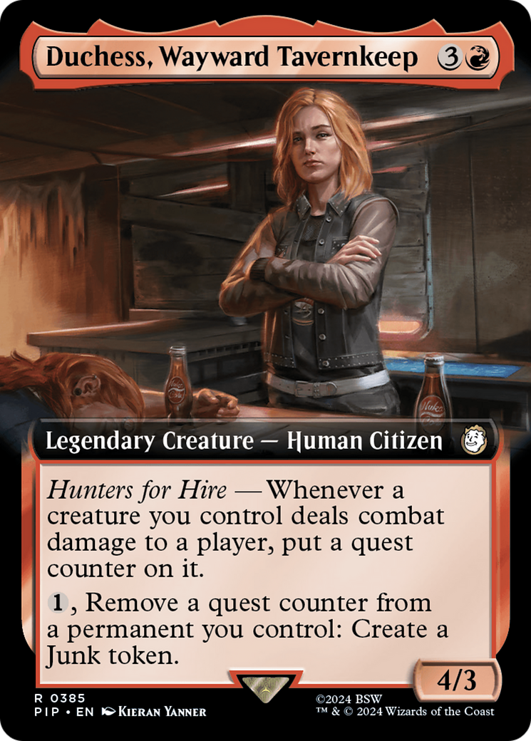 Duchess, Wayward Tavernkeep (Extended Art) [Fallout] | Empire Gaming NC