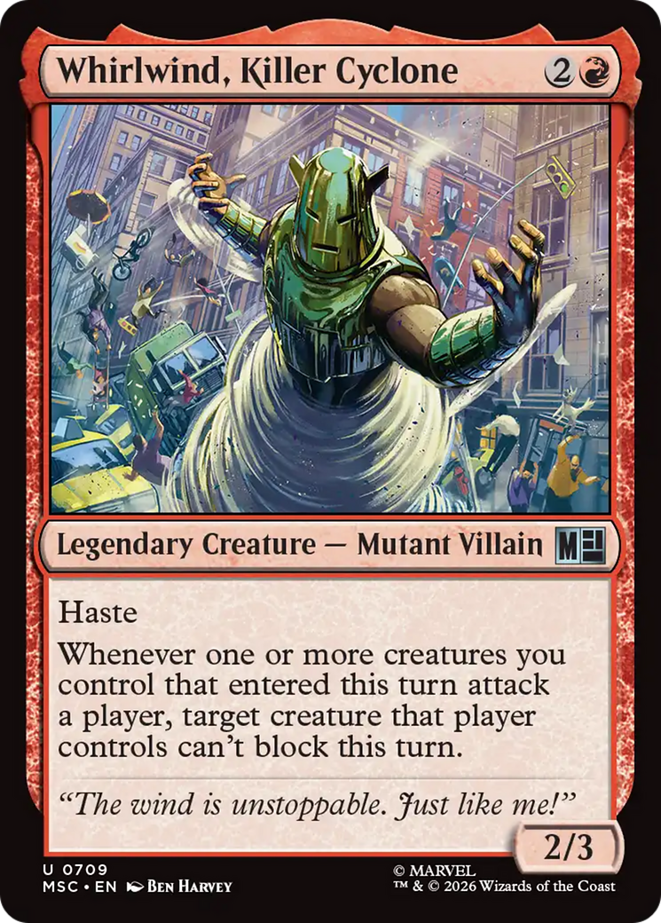 Whirlwind, Killer Cyclone [Marvel Super Heroes Commander] | Empire Gaming NC