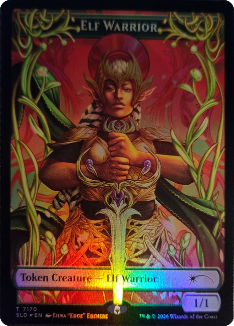 Elf Warrior Token (7170) [Secret Lair Drop Series] | Empire Gaming NC