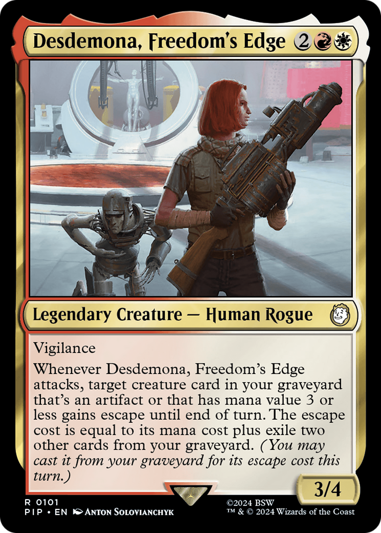 Desdemona, Freedom's Edge [Fallout] | Empire Gaming NC