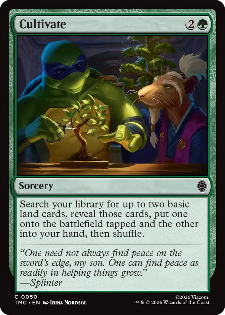 Cultivate [Teenage Mutant Ninja Turtles Commander] | Empire Gaming NC