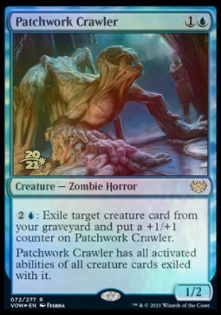 Patchwork Crawler [Innistrad: Crimson Vow Prerelease Promos] | Empire Gaming NC