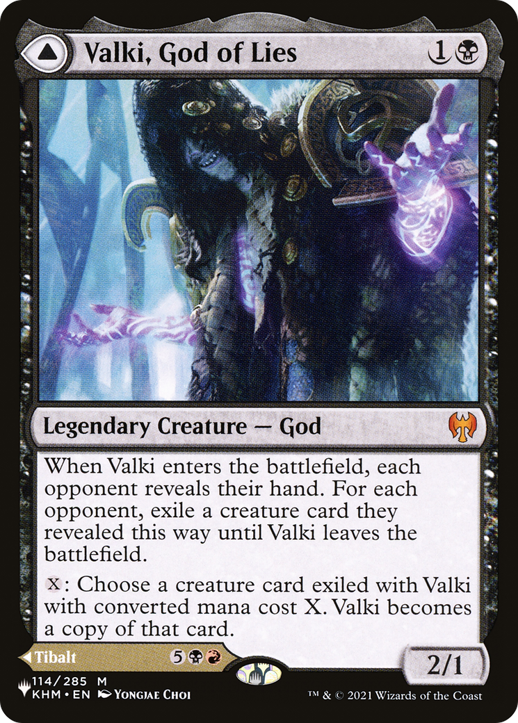 Valki, God of Lies // Tibalt, Cosmic Impostor [Secret Lair: From Cute to Brute] | Empire Gaming NC