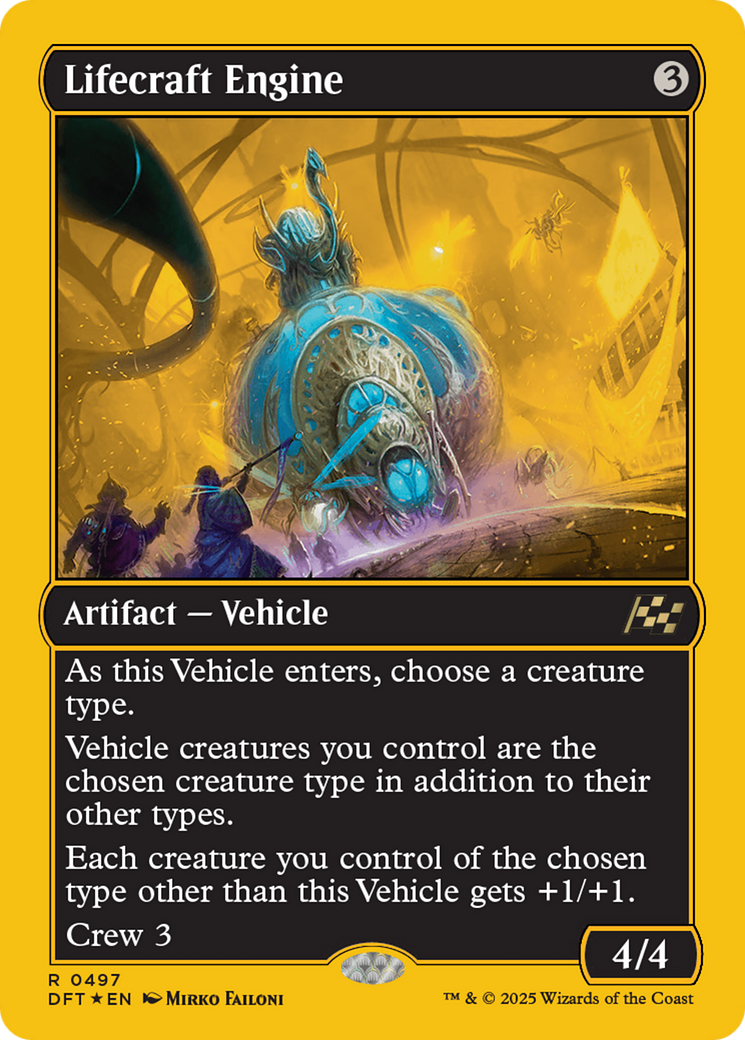 Lifecraft Engine (First-Place Foil) [Aetherdrift] | Empire Gaming NC