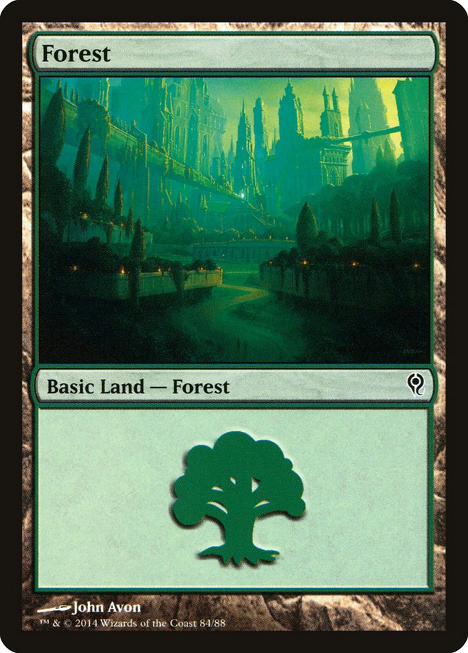 Forest (84) [Duel Decks: Jace vs. Vraska] | Empire Gaming NC