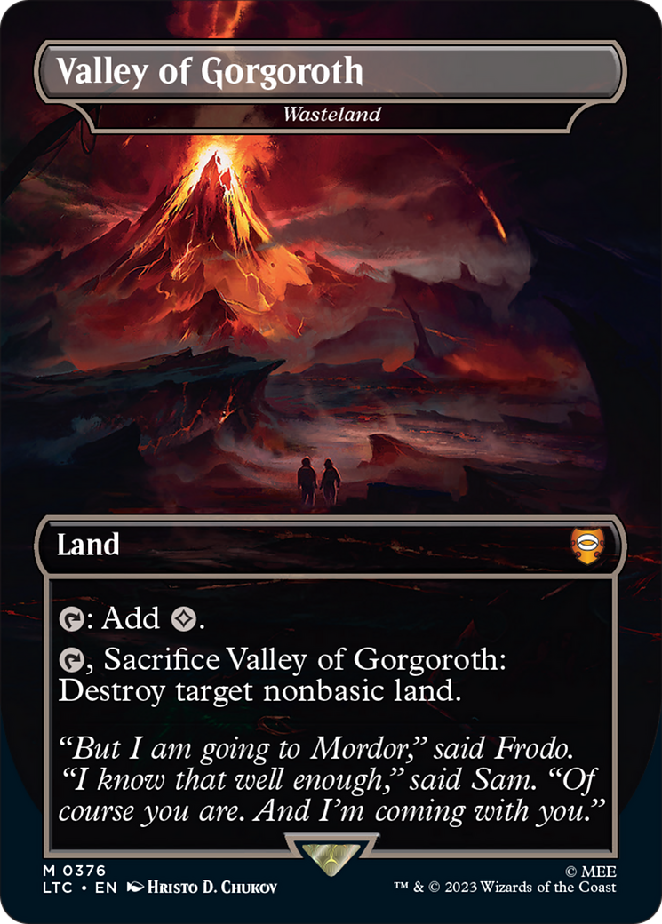 Valley of Gorgoroth - Wasteland [The Lord of the Rings: Tales of Middle-Earth Commander] | Empire Gaming NC