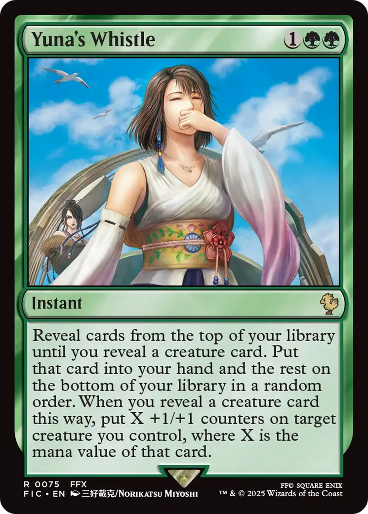 Yuna's Whistle [FINAL FANTASY Commander] | Empire Gaming NC