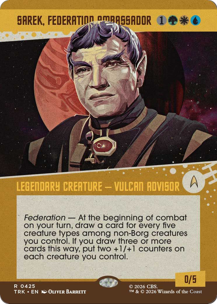 Sarek, Federation Ambassador (Showcase) [Star Trek] | Empire Gaming NC