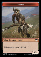 Eldrazi Scion // Satyr Double-Sided Token [Commander Masters Tokens] | Empire Gaming NC