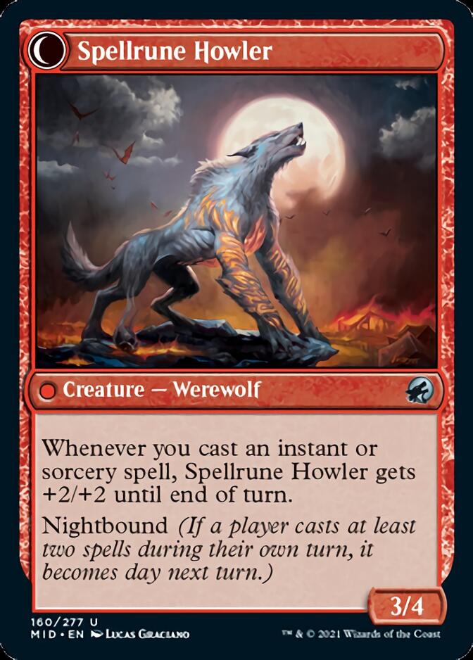 Spellrune Painter // Spellrune Howler [Innistrad: Midnight Hunt] | Empire Gaming NC