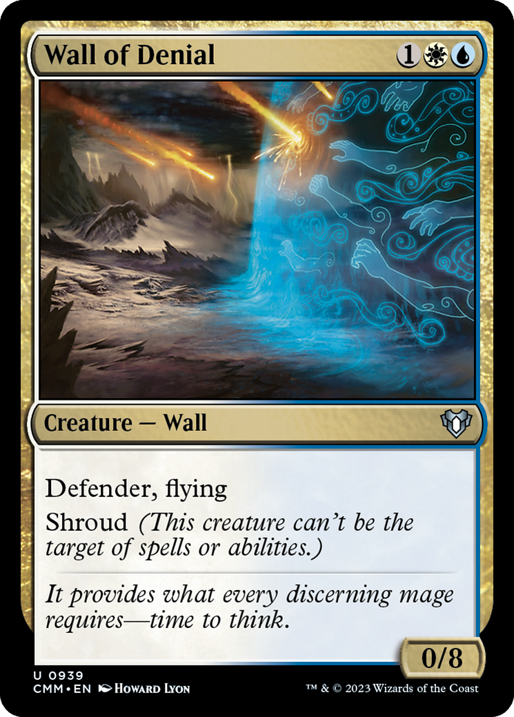 Wall of Denial [Commander Masters] | Empire Gaming NC