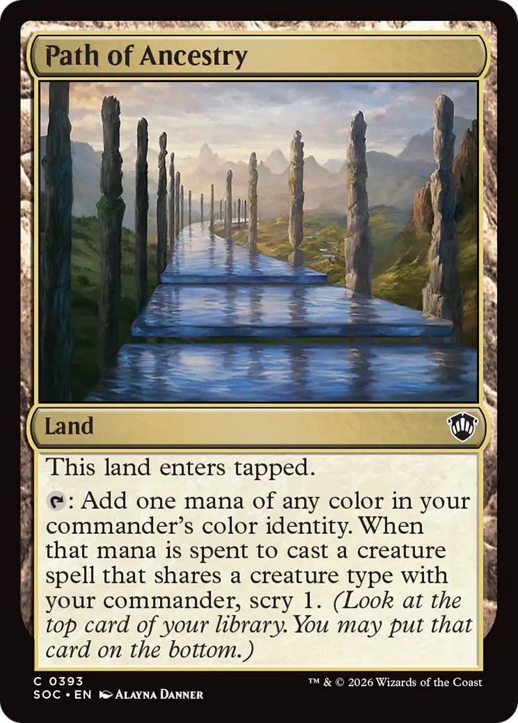 Path of Ancestry [Secrets of Strixhaven Commander] | Empire Gaming NC