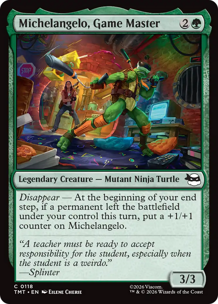 Michelangelo, Game Master [Teenage Mutant Ninja Turtles] | Empire Gaming NC