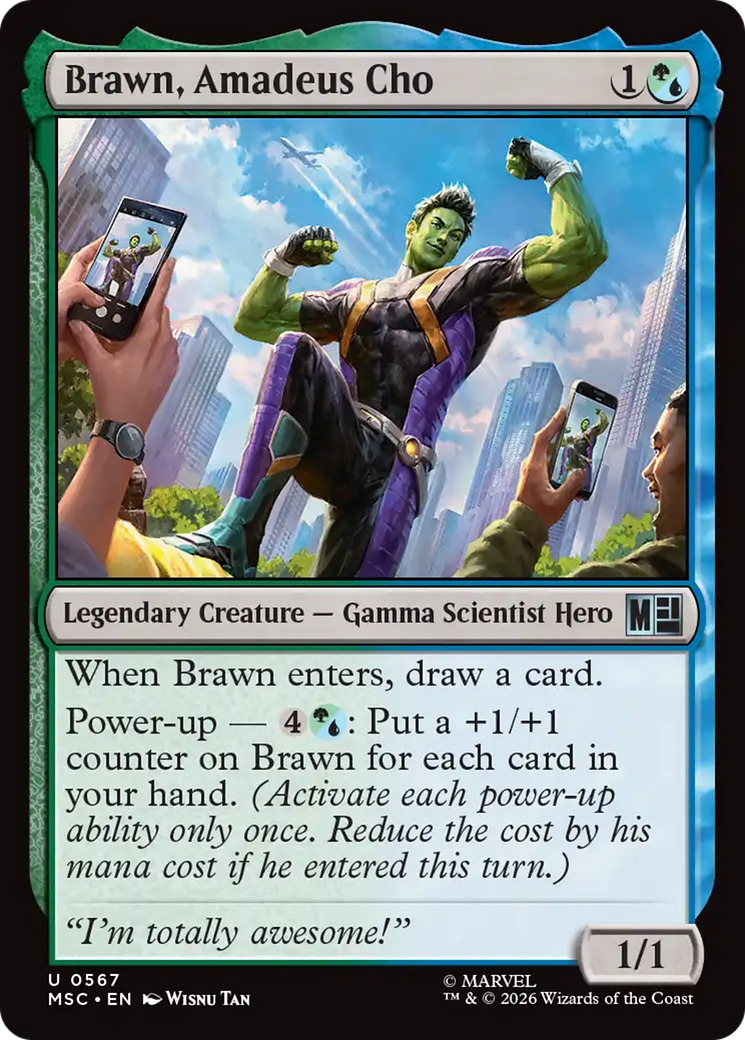 Brawn, Amadeus Cho [Marvel Super Heroes] | Empire Gaming NC