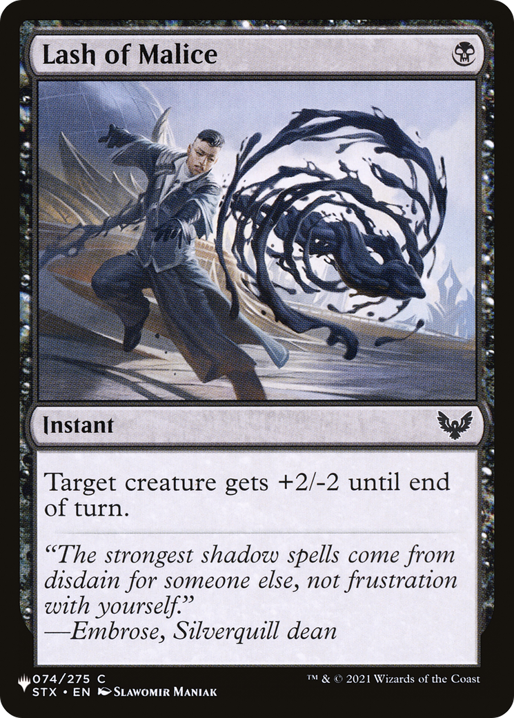 Lash of Malice [The List] | Empire Gaming NC