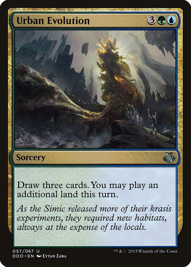 Urban Evolution [Duel Decks: Elspeth vs. Kiora] | Empire Gaming NC