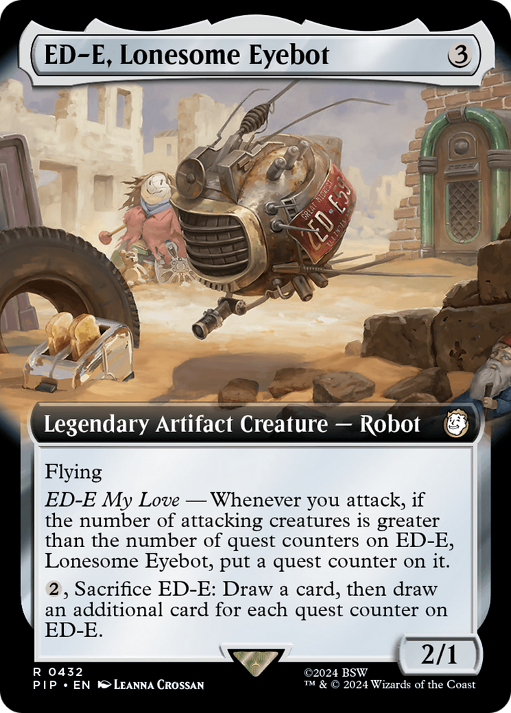 ED-E, Lonesome Eyebot (Extended Art) [Fallout] | Empire Gaming NC