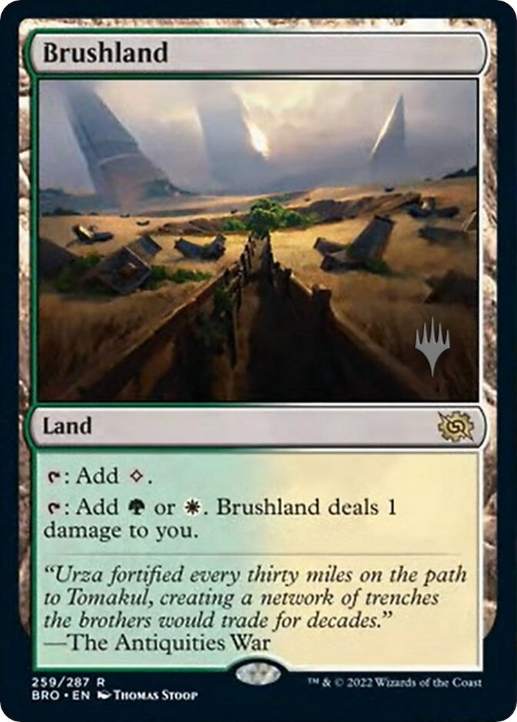 Brushland (Promo Pack) [The Brothers' War Promos] | Empire Gaming NC