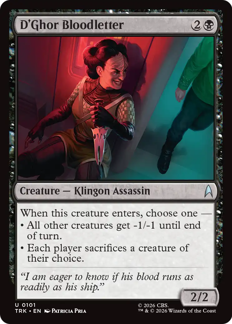 D'Ghor Bloodletter [Star Trek] | Empire Gaming NC