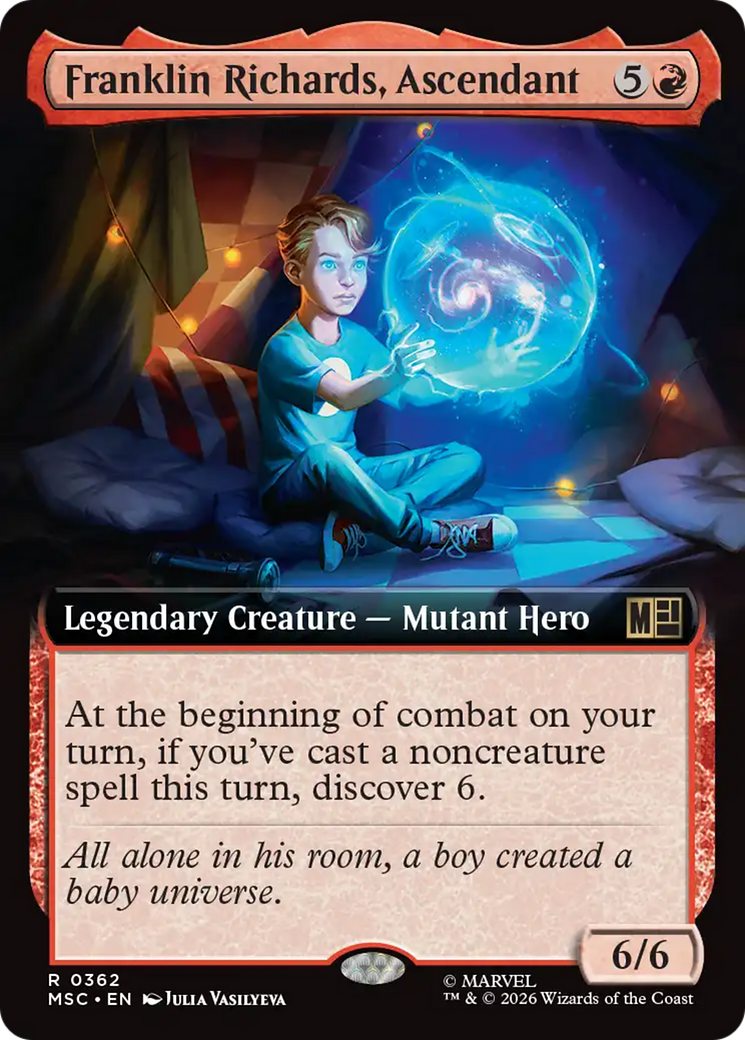 Franklin Richards, Ascendant (Extended Art) [Marvel Super Heroes Commander] | Empire Gaming NC