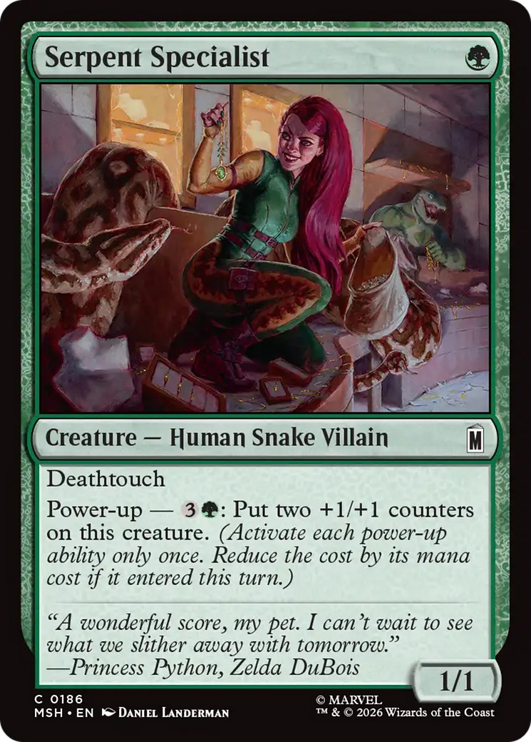 Serpent Specialist [Marvel Super Heroes] | Empire Gaming NC