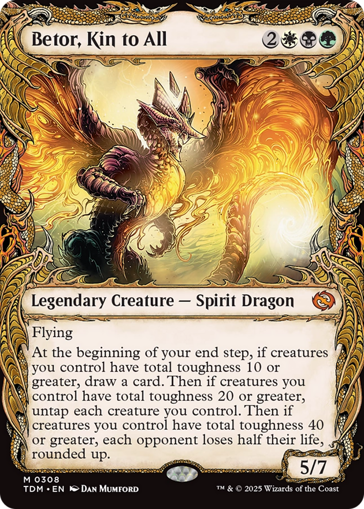 Betor, Kin to All (Showcase) [Tarkir: Dragonstorm] | Empire Gaming NC