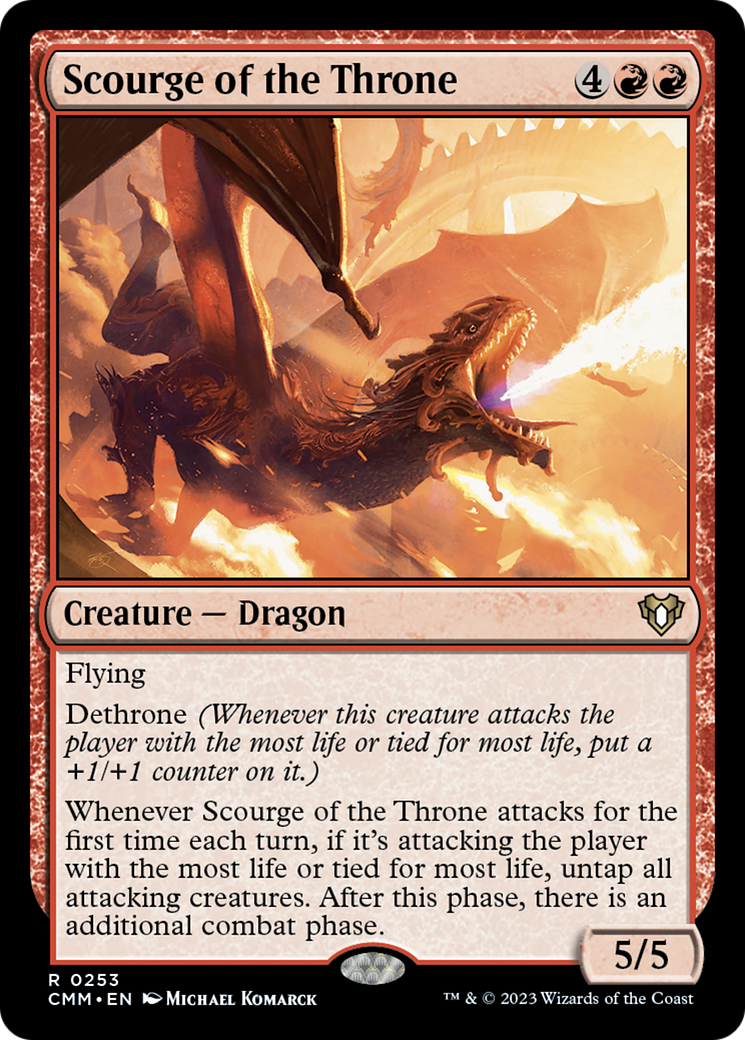 Scourge of the Throne [Commander Masters] | Empire Gaming NC