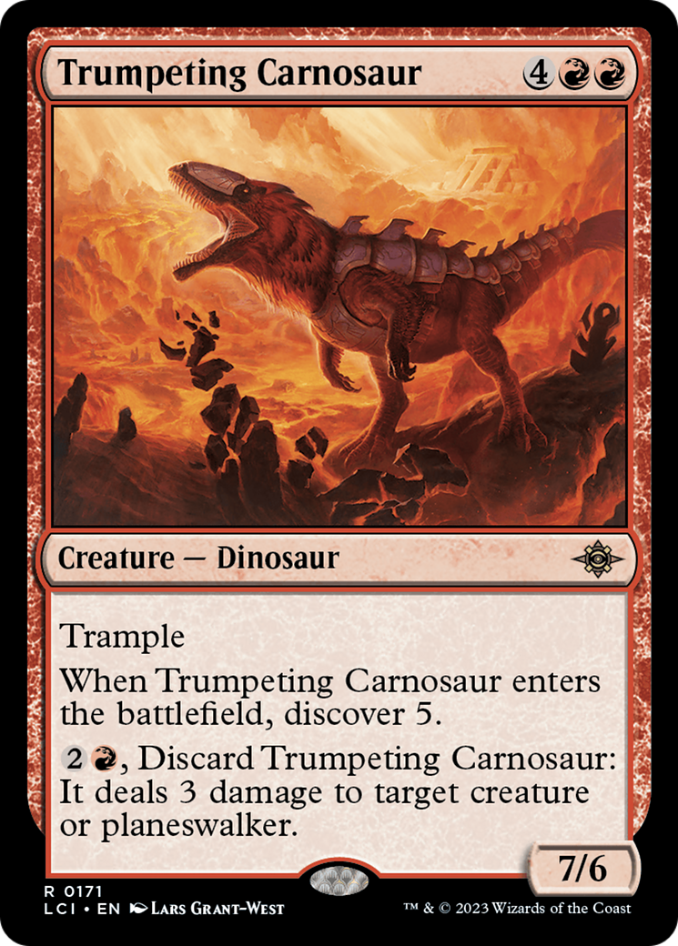 Trumpeting Carnosaur [The Lost Caverns of Ixalan] | Empire Gaming NC