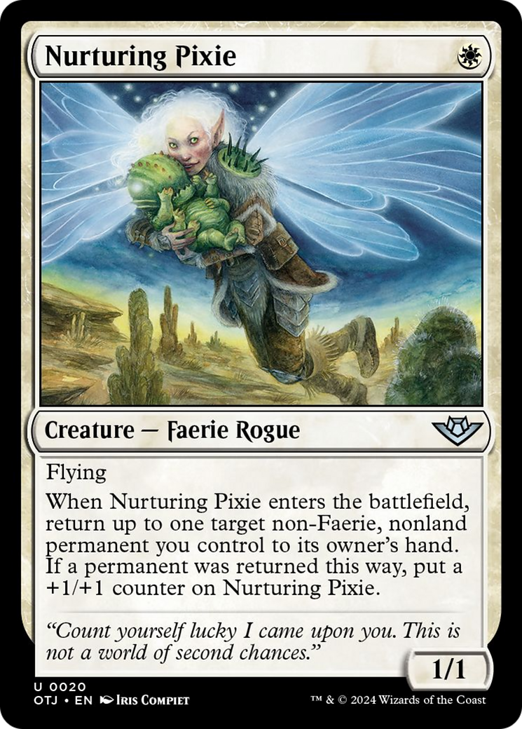 Nurturing Pixie [Outlaws of Thunder Junction] | Empire Gaming NC