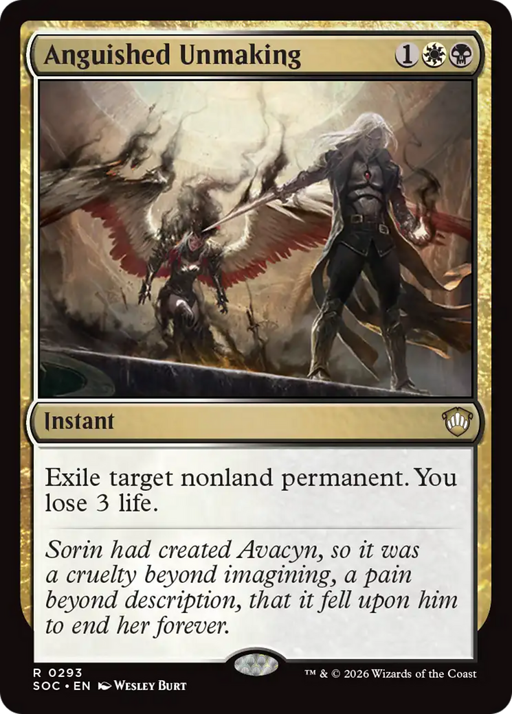 Anguished Unmaking [Secrets of Strixhaven Commander] | Empire Gaming NC