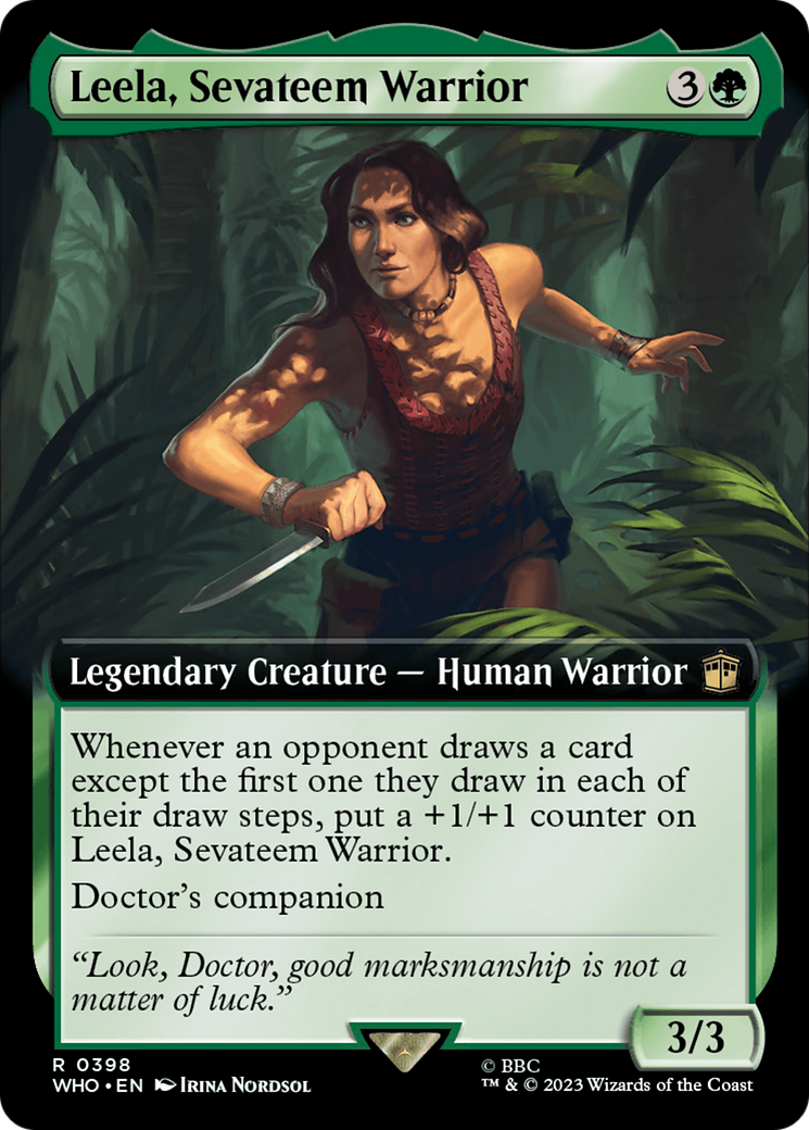 Leela, Sevateem Warrior (Extended Art) [Doctor Who] | Empire Gaming NC