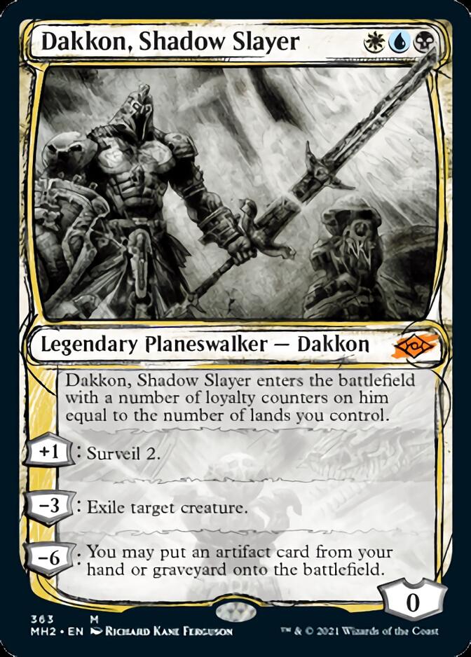 Dakkon, Shadow Slayer (Sketch) [Modern Horizons 2] | Empire Gaming NC