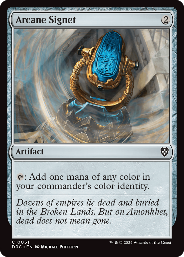 Arcane Signet [Aetherdrift Commander] | Empire Gaming NC