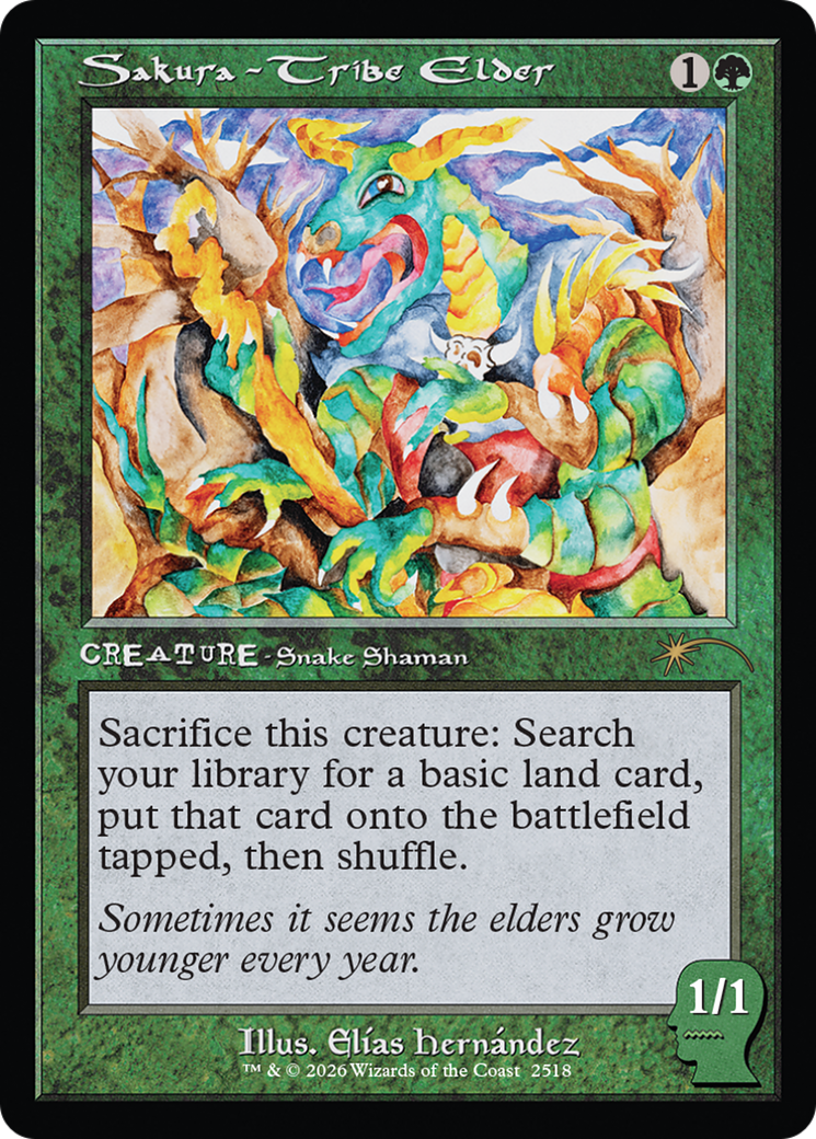 Sakura-Tribe Elder (2518) [Secret Lair Drop Series] | Empire Gaming NC