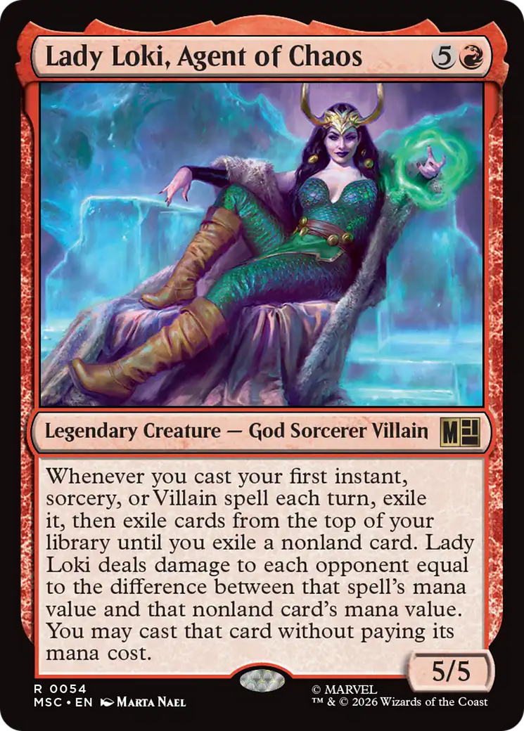 Lady Loki, Agent of Chaos [Marvel Super Heroes Commander] | Empire Gaming NC