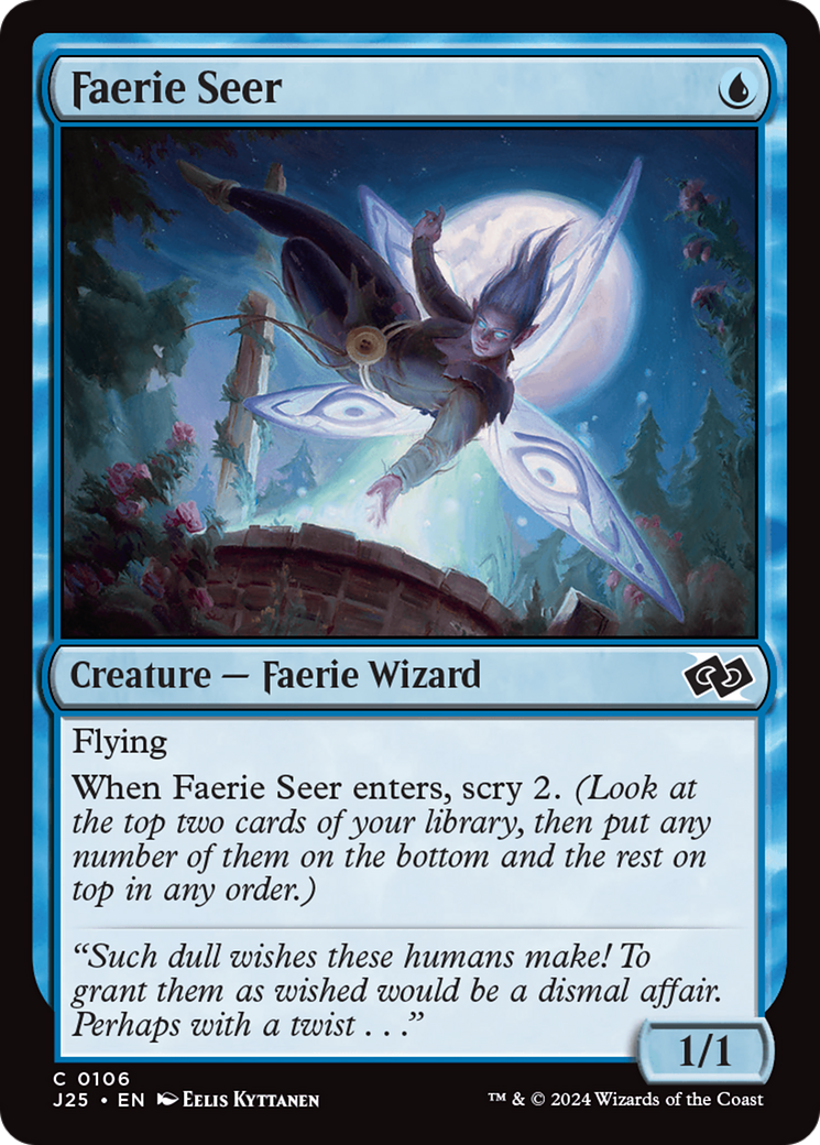 Faerie Seer [Foundations Jumpstart] | Empire Gaming NC