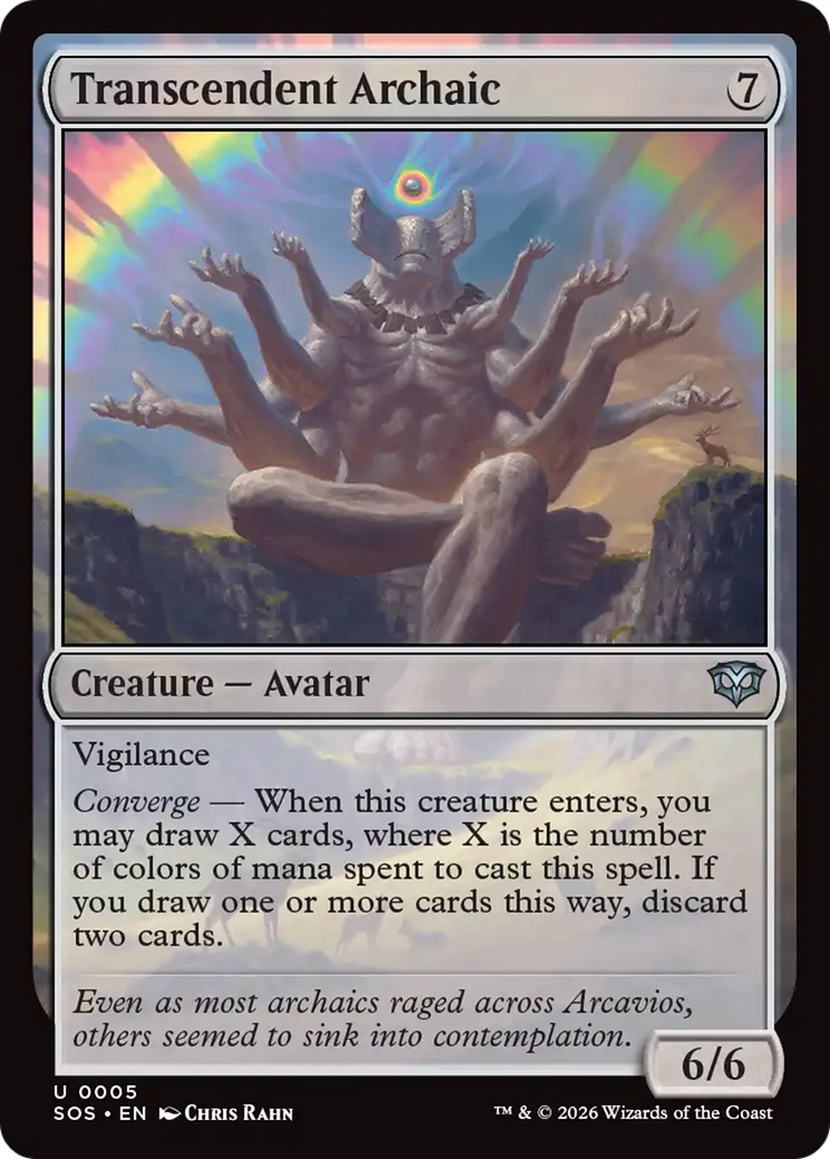 Transcendent Archaic [Secrets of Strixhaven] | Empire Gaming NC