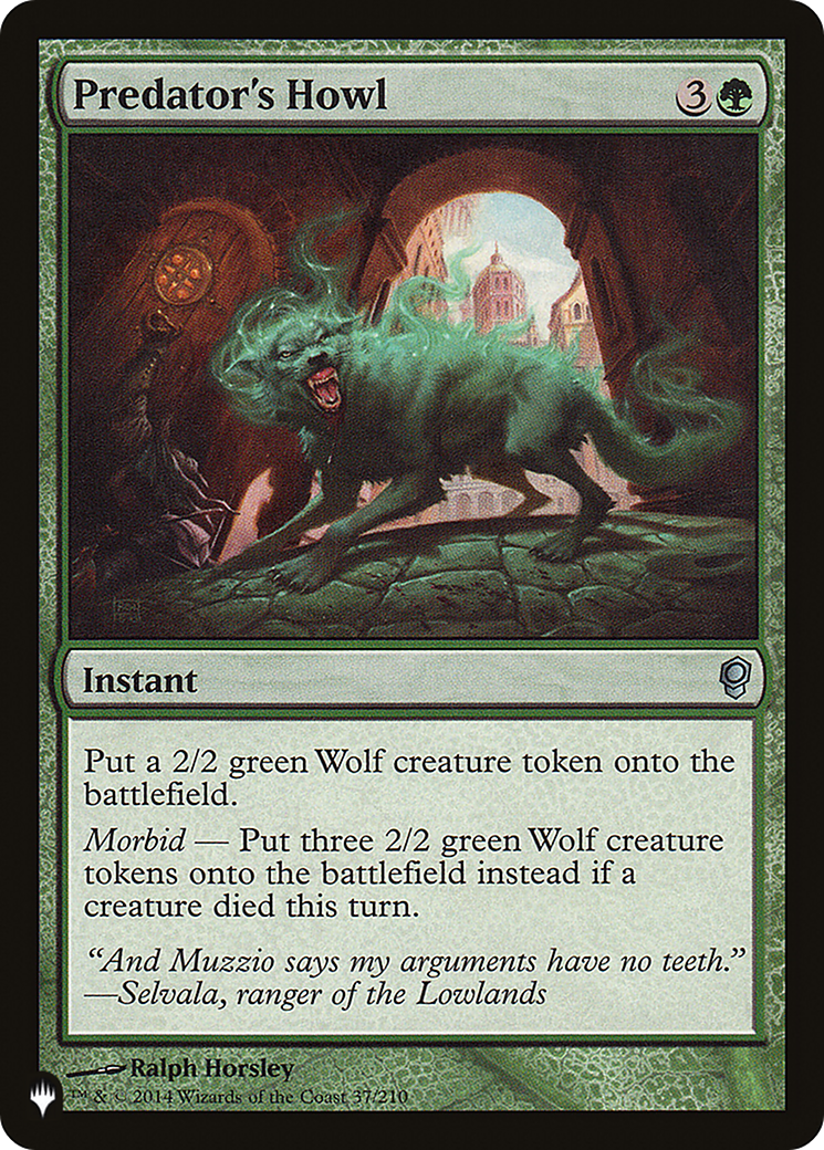 Predator's Howl [The List] | Empire Gaming NC