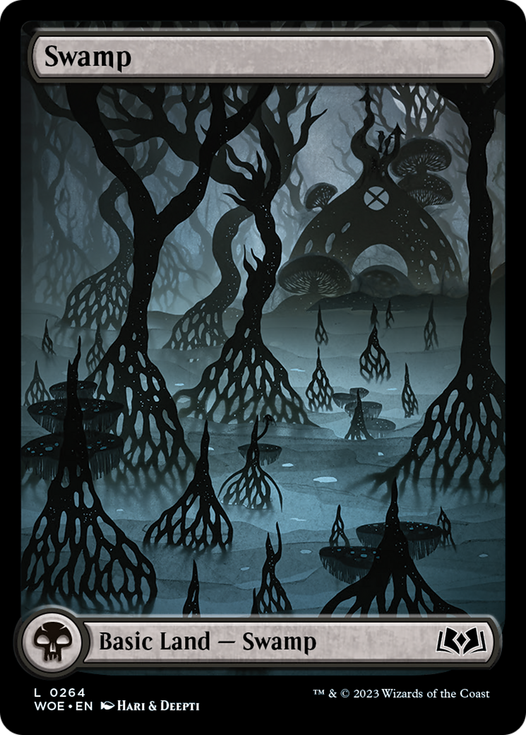 Swamp (264) (Full-Art) [Wilds of Eldraine] | Empire Gaming NC