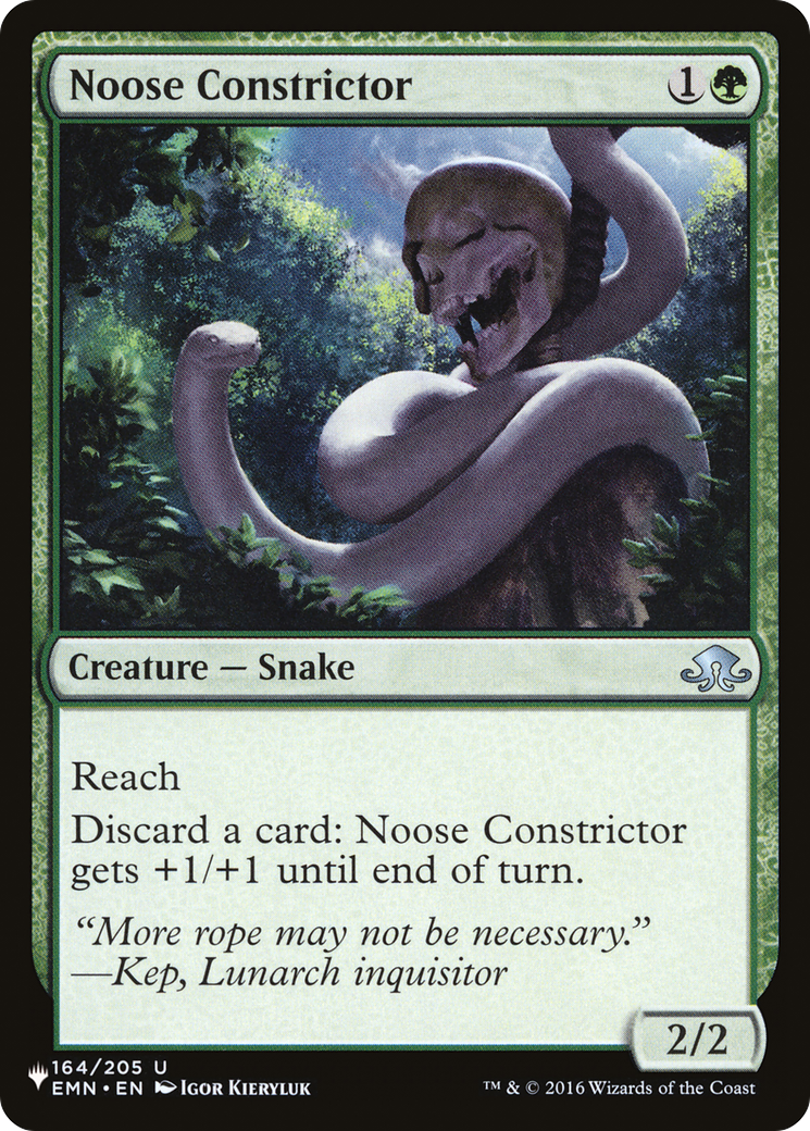 Noose Constrictor [The List] | Empire Gaming NC