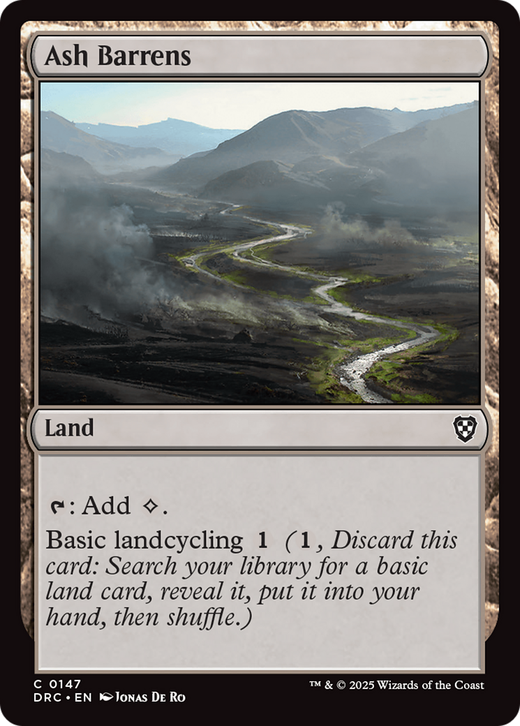 Ash Barrens [Aetherdrift Commander] | Empire Gaming NC