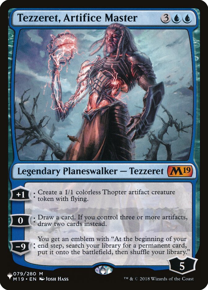 Tezzeret, Artifice Master [The List] | Empire Gaming NC