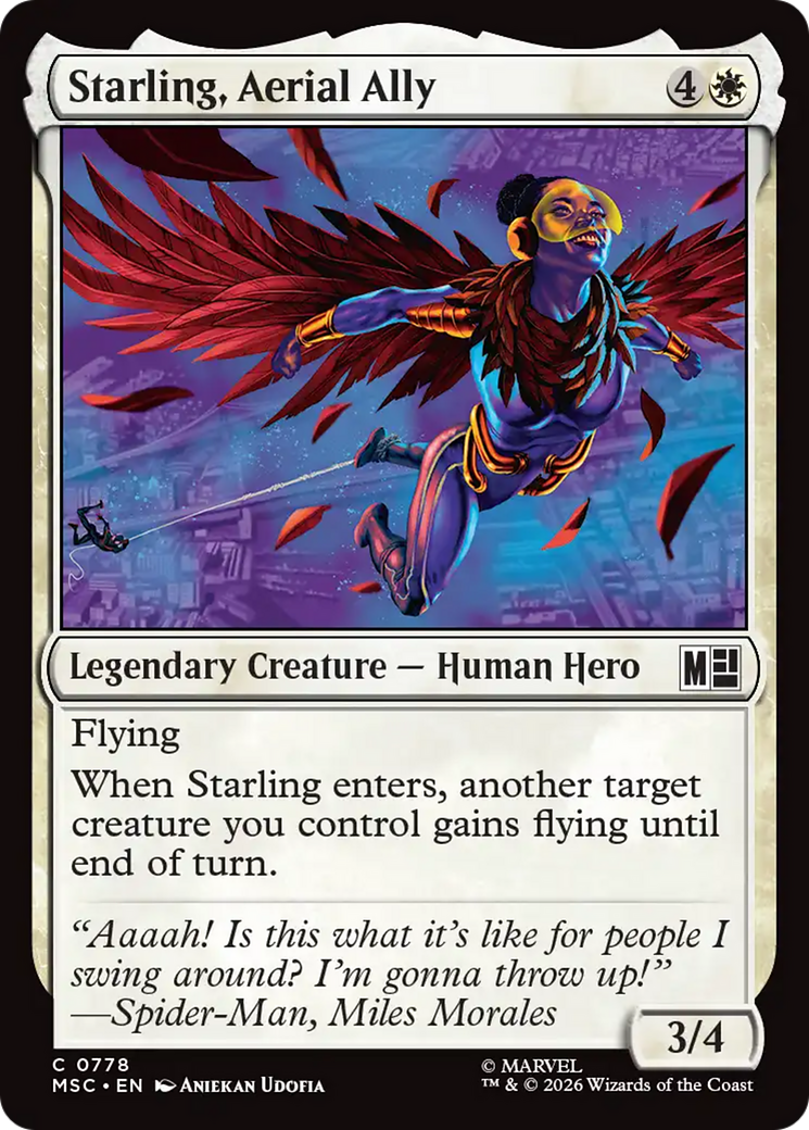 Starling, Aerial Ally [Marvel Super Heroes Commander] | Empire Gaming NC