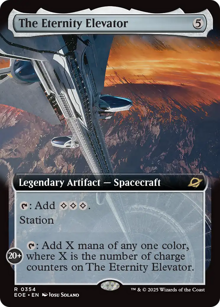 The Eternity Elevator (Extended Art) [Edge of Eternities] | Empire Gaming NC
