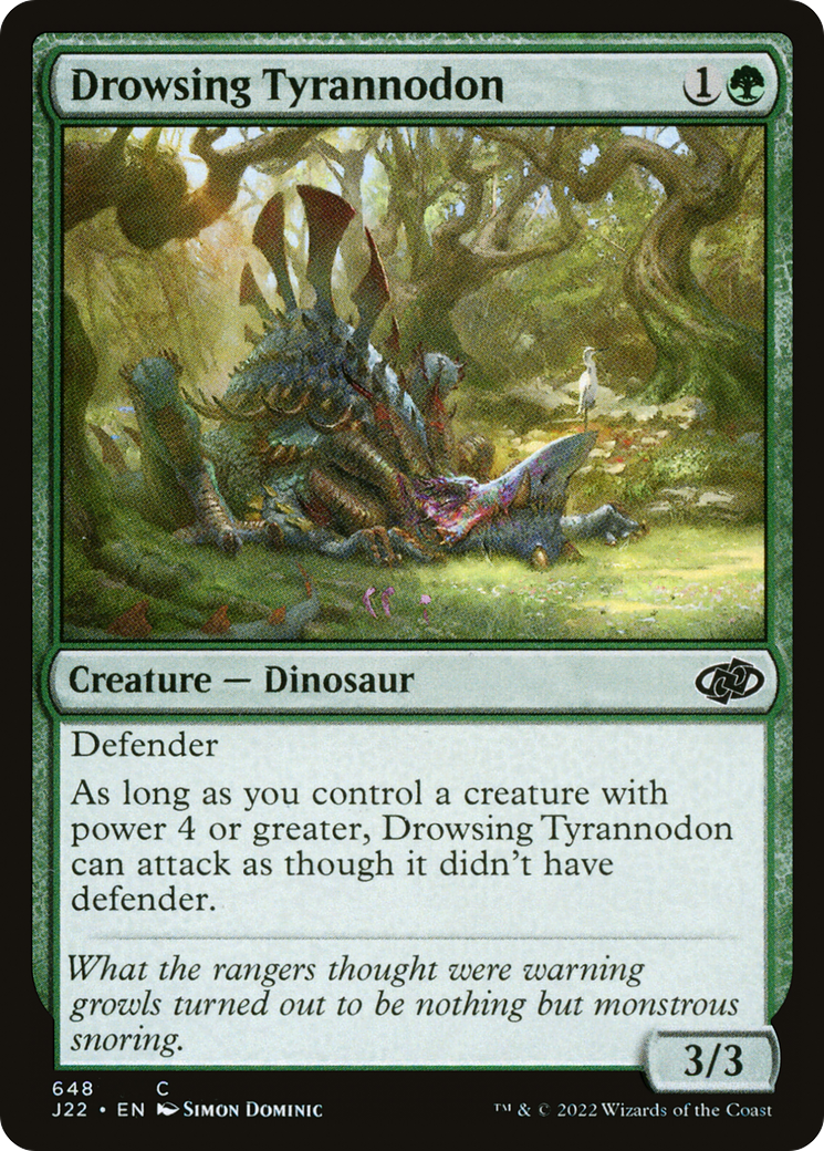 Drowsing Tyrannodon [Jumpstart 2022] | Empire Gaming NC