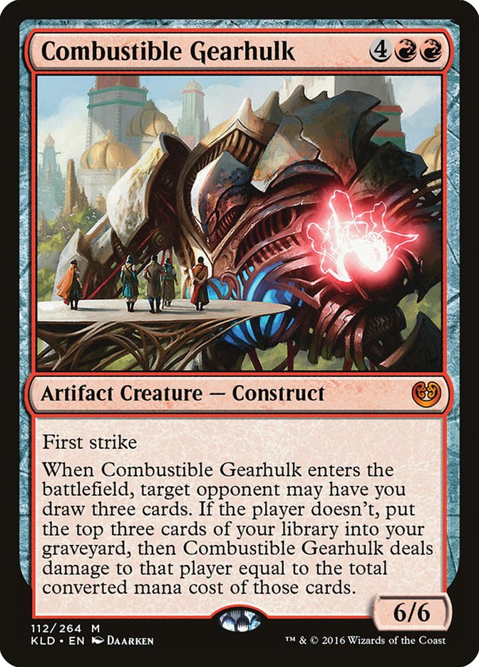 Combustible Gearhulk [Kaladesh] | Empire Gaming NC