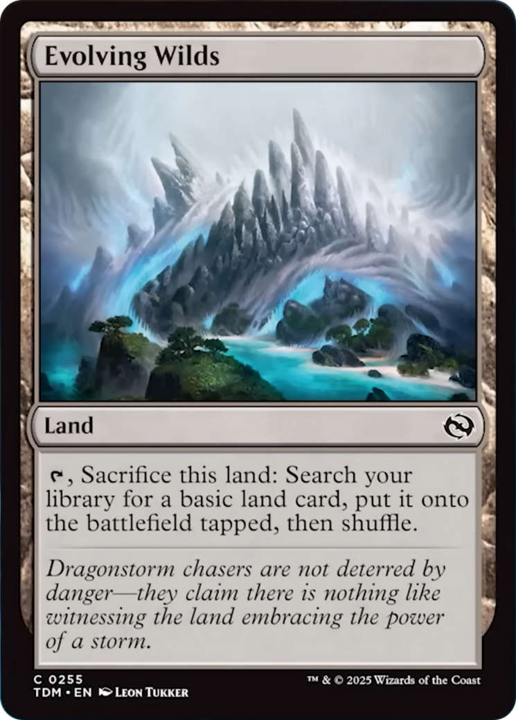 Evolving Wilds [Tarkir: Dragonstorm] | Empire Gaming NC