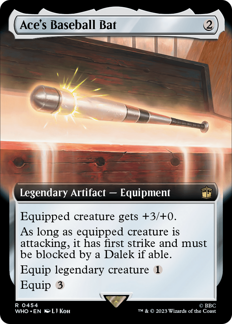 Ace's Baseball Bat (Extended Art) [Doctor Who] | Empire Gaming NC